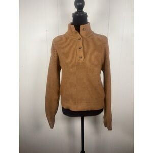 Pact Henley Knit Luxe Sweater